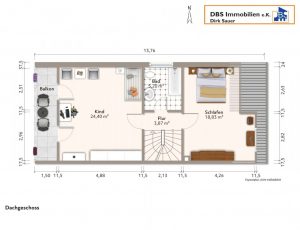 Grundriss Dachgeschoss