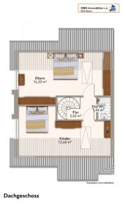 Grundriss Dachgeschoss